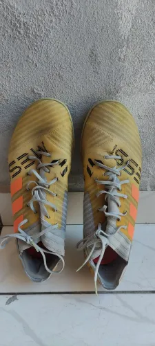 Chuteira Society Adidas Nemesys 43BR - Messy Impecável