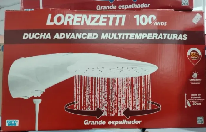Chuveiro Lorenzetti Advanced 127V Multitemperaturas