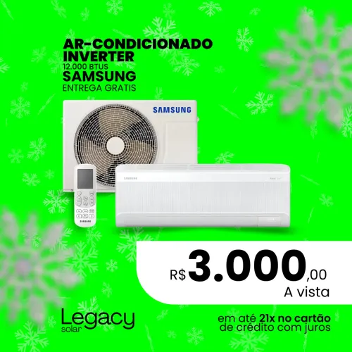 Ar condicionado 12.000btus Samsung Lacrado