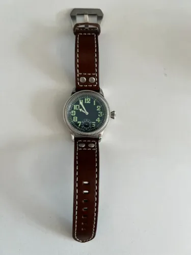 Relogio Vintage Aviador Corda Manual
