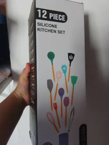 Kit colhe silicone cozinha