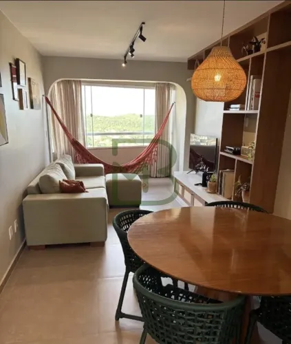 Apartamento de Ponta 100% Mobiliado com Vista para o Morro do Careca | 97 m² | 3 Quartos (
