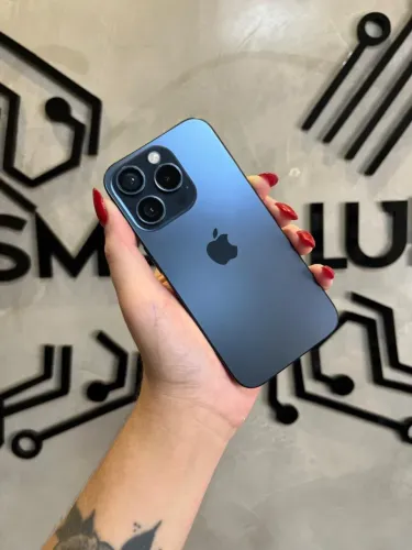 iPhone 15 Pro Blue Titanium - 128GB (NOTA+GARANTIA)