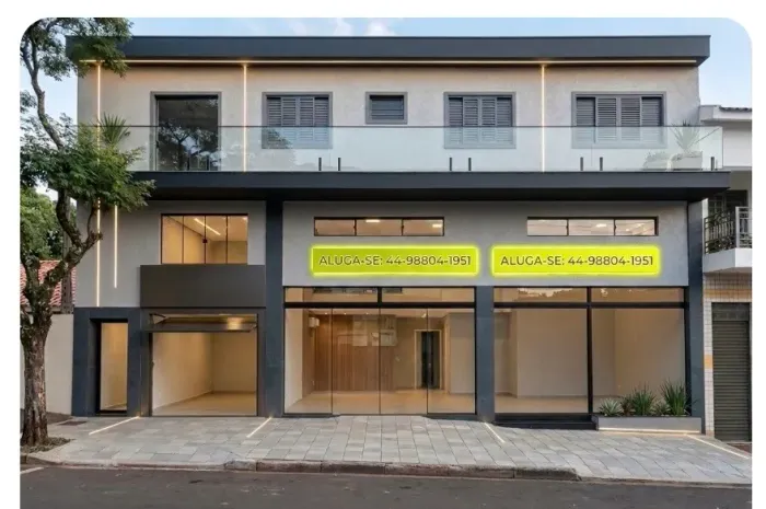 Salão Comercial 150m2 ZN 6 Maringá