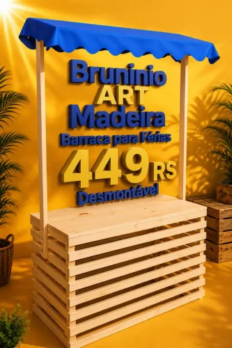 Barraca para férias dobrável.