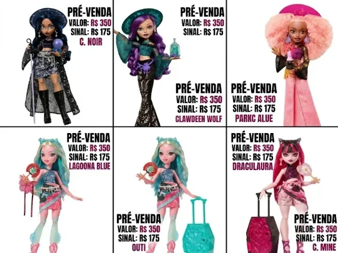 Pré venda Monster High Skulltimate Secrets Destination Gore-Geous Oasis Draculaura Doll