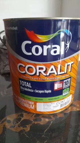 Esmalte Base Água Coral Branco Gelo 3,6 litros
