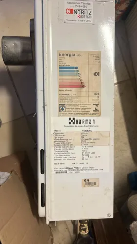 Aquecedor HARMAN modelo YS205RQ / 32 litros, GN