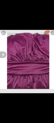 Vestido de festa na cor rosa fúcsia tamanho G2 usada apenas uma única vez só foi esprement