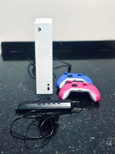 Xbox Séries S 2 Joystick e carregador com pilhas recarregáveis