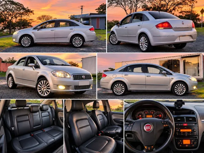 Fiat Linea Absolute 1.9/1.8 Flex Dualogic 4P 2011