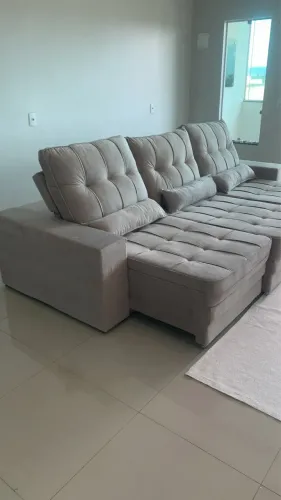 Sofá retrátil 2.90 espuma D33
