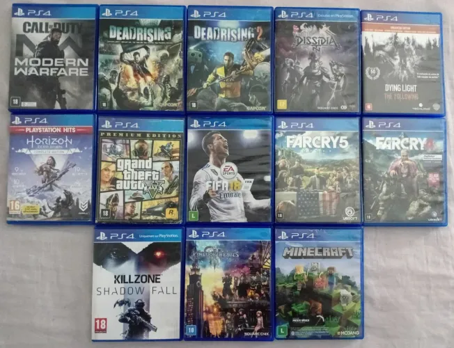 JOGOS DE PS4 VENDA E TROCA