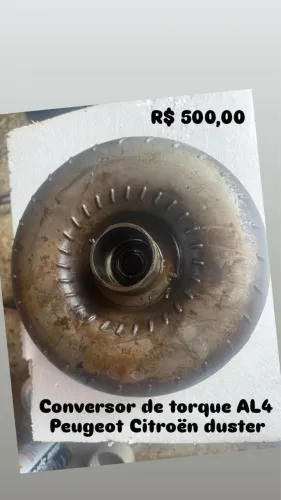 Conversor de torque câmbio AL4. 207 c4 duster