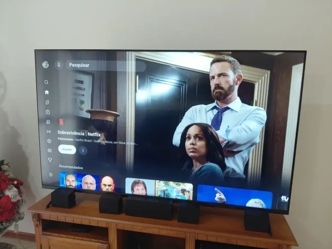 Tv 65 polegadas PHILIPS em estado de zero!
