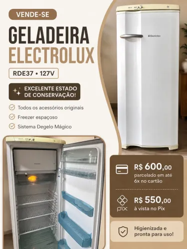 Geladeira Eletrolux 127 V