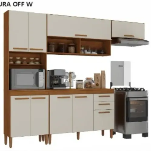 cozinha 4 peças valencia/ entrega imediata promoção