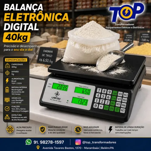 Balança 40kg Digital