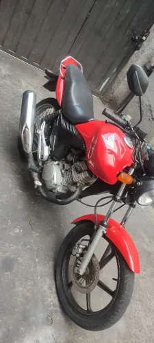 Fan125 ks com freio disco/partida