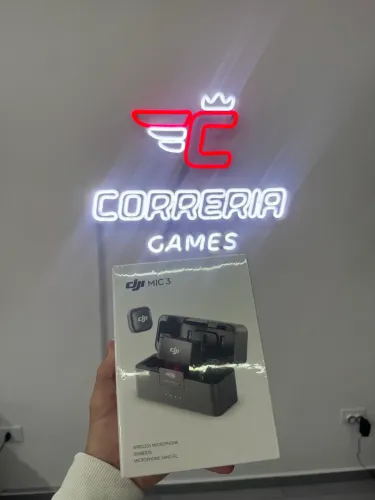 Microfone DJI Mic 3 - Padrão ( 2 TX + 1 RX + Case Carregador ) Preto