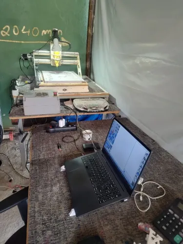 CNC Router 60x40 - Completa e Pronta para Trabalhar