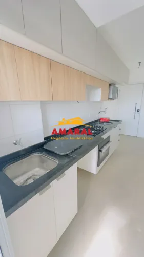 Apartamento para Locação no Edifício Mirai Suzano S/P - 1 Quarto / Varanda Gourmet / 1 Vag