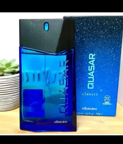 Quasar Clássico o Boticário item de colecionador 125ml