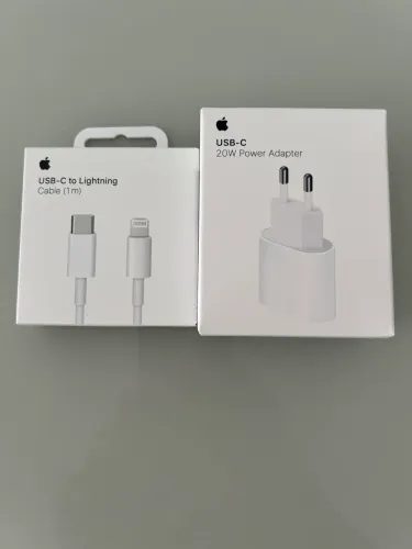 Kit Carregador iPhone Apple Original cabo+Fonte