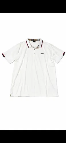 camiseta polo hugo boss branca masculina premium 