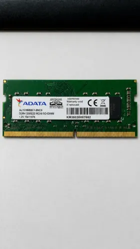 Memória Notebook ADATA 8GB DDR4 3200MHz SO-DIMM | Testada e Funcionando