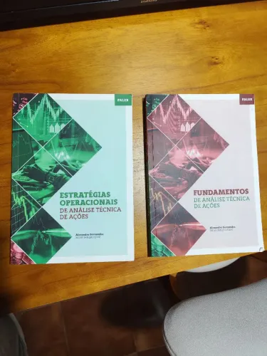 Livros de Alexandre Palex sobre Análise Téc e Estratégias Operacionais para ações 