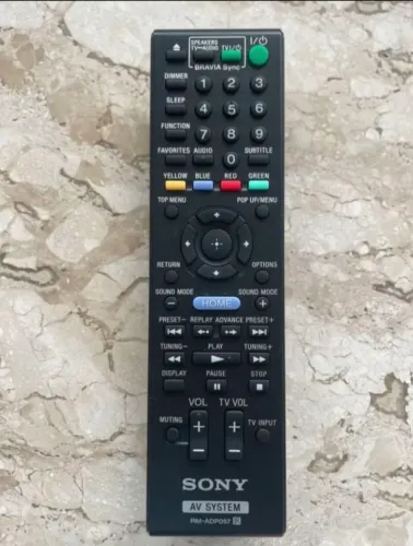 CONTROLE REMOTO ORIGINAL SONY P/ HOME THEATER BLU RAY | MOD. RM,- ADP057 :) 