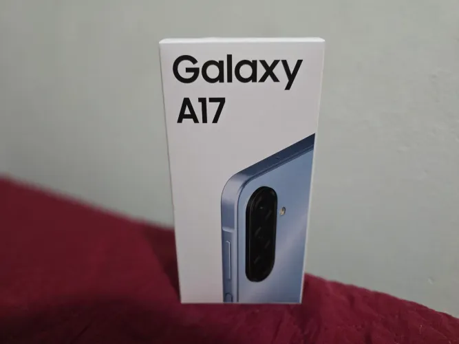 Galaxy A17 128GB Azul claro (novo/lacrado, nota e garantia)