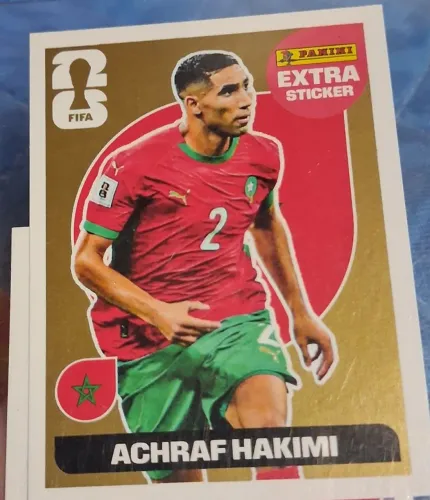 Hakimi ouro extra sticker