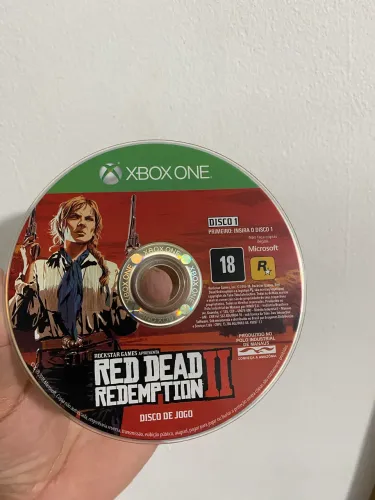 CD jogo red dead redemption 2 Xbox 
