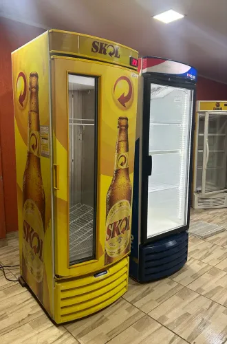 freezer cervejeiro e expositor
