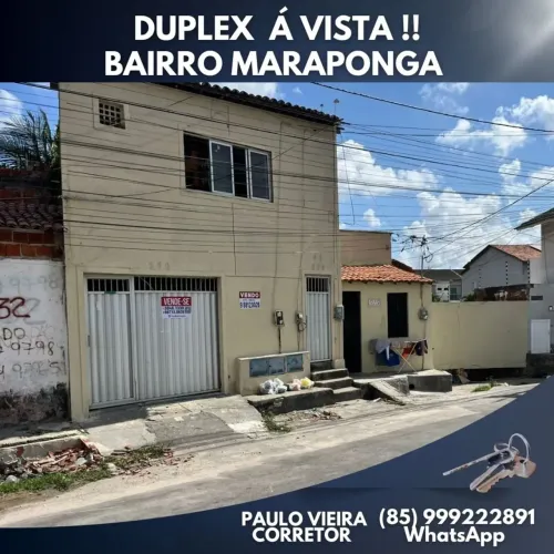 Casa Mais 2 Kitnets na Maraponga, Prédio Completo Por 220 Mil á Vista !!