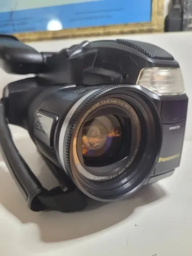 Filmadora Panasonic NV-RJ28PN VHS-C Vintage Completa