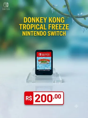 Jogos Donkey Kong Tropical Freeze Nintendo Switch 