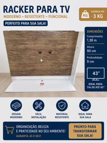 Racker para sala