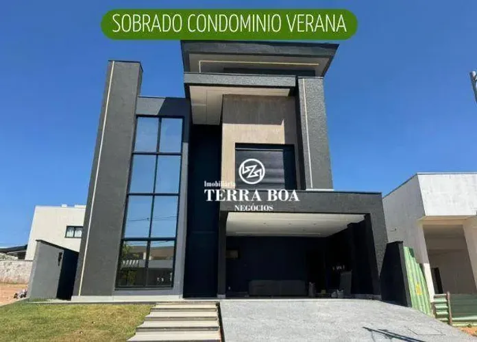 Sobrado - Condomínio Verana - 4 suítes
