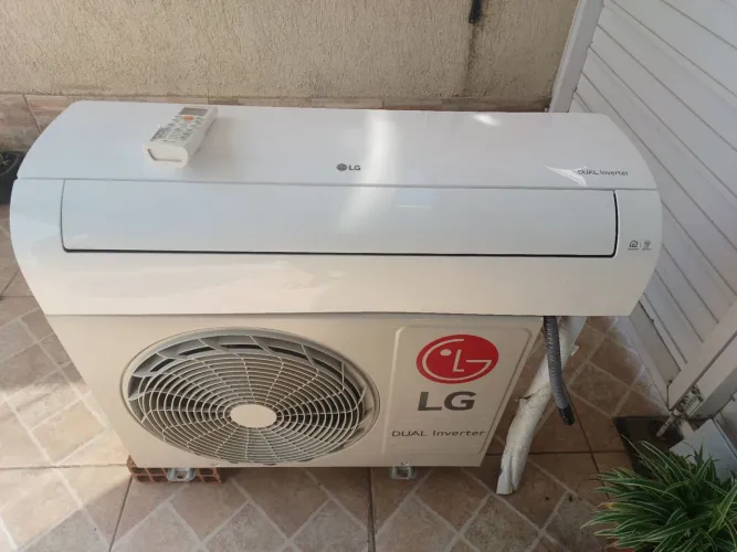Ar split lg dual inverter 127v 12k , preço já instalado 