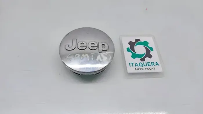 Calota Central Roda Jeep Compass Ano 2022 2023 Preto