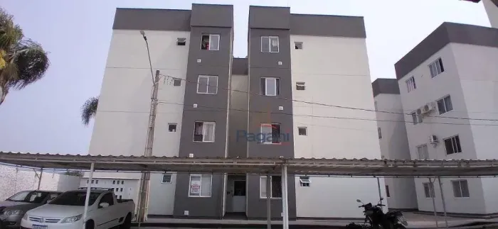 Apartamento com 2 dormitórios para alugar, 50 m² por R$ 1.484,00/mês - Guarda do Cubatão -