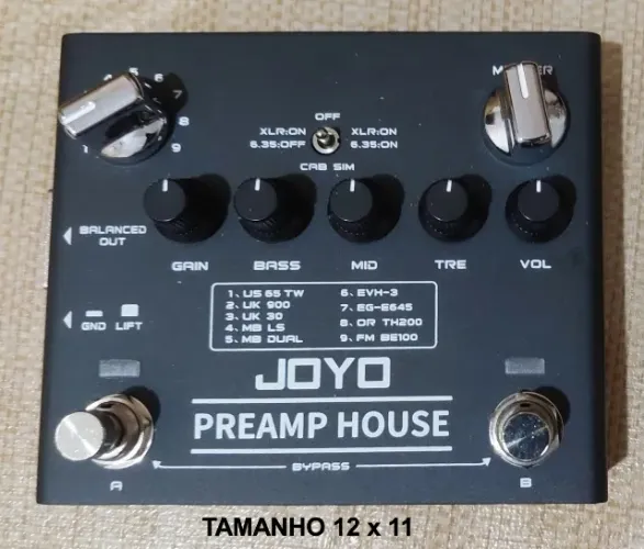 Pedal PRE AMP - Joyo - Praticamente Novo - Perfeito Estado - Pedal de Guitarra
