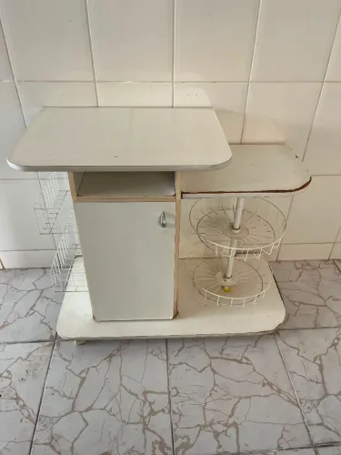 Balcão Fruteira Multiuso Ditália MF-15 Branco