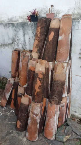 Telhas de Cerâmica para Doação