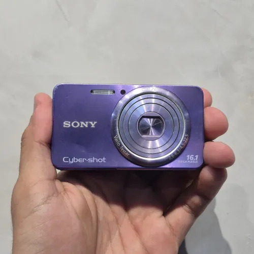 Cybershot Sony Dsc-W570 16MP Roxa - Completa