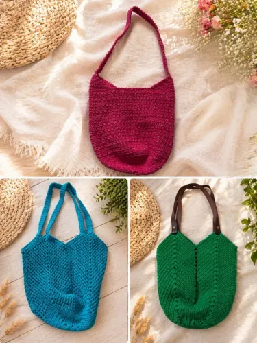 Bolsa de crochê Nova