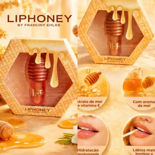 Gloss Labial LIPHNEY by Franciny e gloss lip Bunney 
